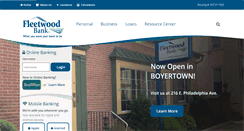 Desktop Screenshot of fleetwoodbank.com